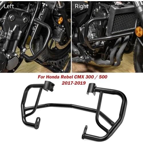 Motorcycle Steel Engine Highway Crash Bar Guard Protector for Honda Rebel CMX 500 2017 2018 2019 2020 2021 Accessories