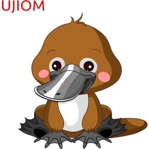 UJIOM Platypus Living Room Decoration Decals Waterproof Bedroom Accessories Home Office Room Decor Wall Stickers Wallpaper