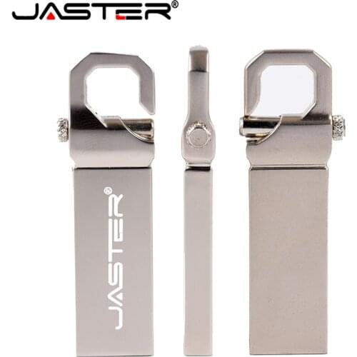 Usb flash drive 16GB usb 2.0 metal pen drive 128GB 64GB 32GB 16GB 8GB 4GB usb flash silver pendrive memory stick free shipping
