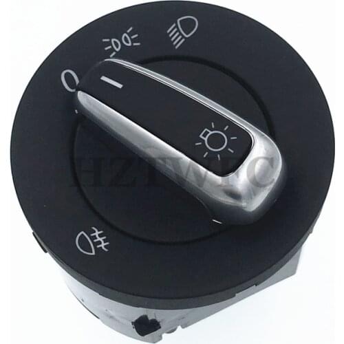 High Quality New Head Lamp Switch 3C8941431B 3C8 941 431B For VW Passat Golf VI Sharan Multivan Transporter V