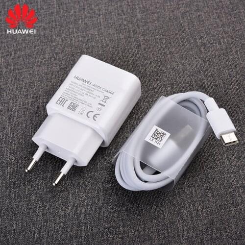 Huawei 9V2A EU Charger QC 2.0 Quick Fast Charge Adapter 100CM Type C/Micro USB Cable For Huawei P10 P7 P8 P9 Honor 9i 9 8 Lite
