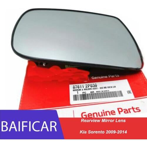 Baificar Brand New Genuine Rearview Mirror Lens Glass With Heating 87611-2P030 87621-2P030 For Kia Sorento 2009-2014