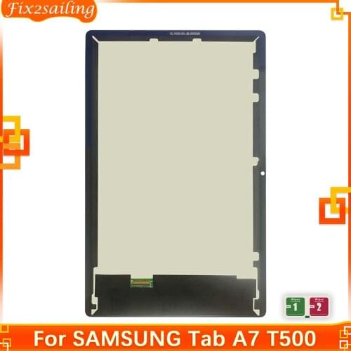 100%Tested For Samsung Galaxy Tab A7 10.4 2020 T500 T505 SM-T500 SM-T505 LCD Display Touch Screen Glass Panel Digitize Assembly