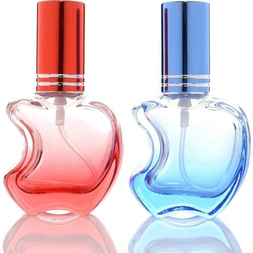 12ML Colored Glass High Quality Empty Perfume Portable Bottle Pump Spray Atomizer 5PCS/LOT