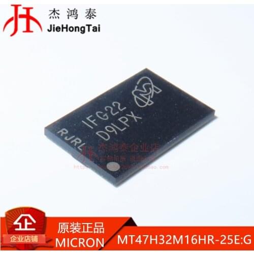 Free shipping MT47H32M16HR-25E:G D9LPX FBGA-96 DRAM 512Mb DDR2 10PCS