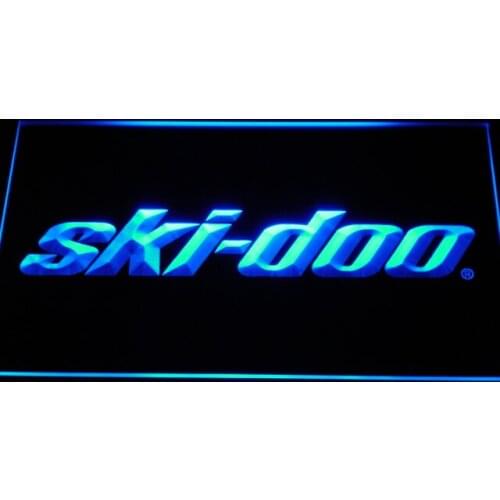D155 ski-doo Snowmobiles LED Neon Light Signs with On/Off Switch 20+ Colors 5 Sizes to choose
