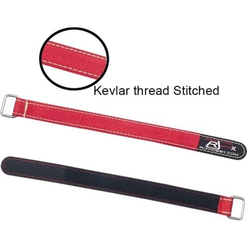 Kevlar Strap w Metal Buckle Lipo Battery Straps 2Pack Width 20mm Length 150/180/200/210/220/225/230/250/300/350/400mm