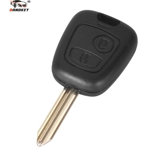DANDKEY Remote 2 Buttons Key Shell Fob Case For Citroen Saxo Xsara Picasso Berlingo Elysee Fob Replacement