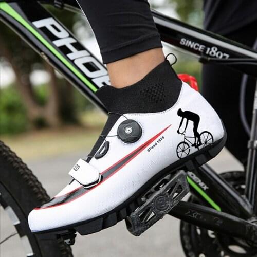 Winter Men MTB Cycling Shoes high-top Road bike Sneakers Sapatilha Ciclismo women Professional Self-Locking Bicycle Shoe 36-47