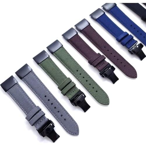 Easy fit Canvas Strap For Garmin Fenix 6 6X Pro/Enduro/tactix Delta/MARQ QuickFit Nylon Band Wristband Bracelet watchbands