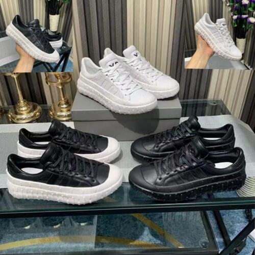 Fashion Y3 FODSW Mens shoes Europe station new leather high top casual shoes for men Y3 Ppclee lovers boots