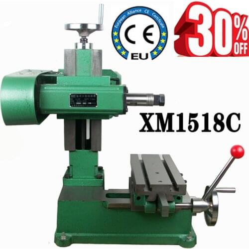 Mini Desktop Grinder Saw Blade Light Milling Machine Horizontal Milling Machine Scale Engraving Machine Slotting Device XM1518C