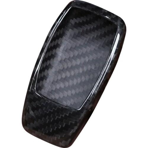 Real Carbon Fiber Car Key Shell Cover Trim For Mercedes Benz W222 S Class E Class W213 C-Class W205 Glc X253