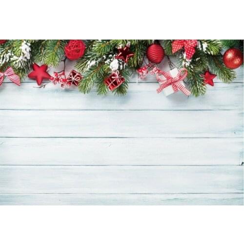 Christmas Family Party Backdrop Pine Tree Balloon Gift Box Background Rendering Lively Christmas Party Banner