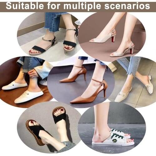 Silk Sponge Socks Anti-slip Lining Heelless Liner Sock Forefoot Pads Spreader For Overlapping Toe Pad Wear Invisible Female 2