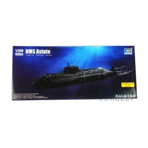 Trumpeter 04598 1/350 British Astute-Class Nuclear Attack Submarines Model Kit TH05348-SMT2