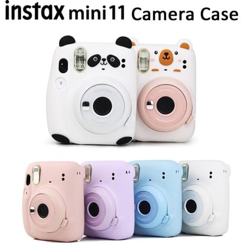 High Quality Soft Silicone Protective Camera Case Cover Carrying Bag For Fujifilm Instax Mini 11 Film Instant Camera (No Strap))