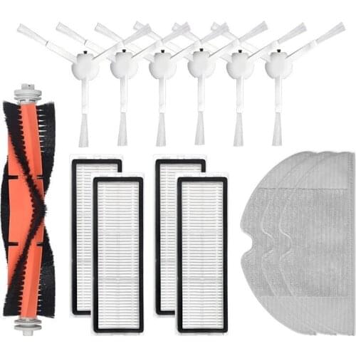14-Pack Replacement Parts Compatible for Xiaomi Mijia 1C / STYTJ01ZHM Robotic Vacuum Cleaner Accessories