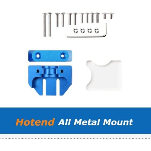 1set All Metal Hotend Bracket Mount Block Compatible With V6 Volcano Hot End for CR-10 CR10s Ender3 Ender5 3D Printer Parts