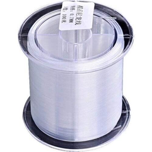 100m nylon line for fishing transparent fishing line river fishing fine tools