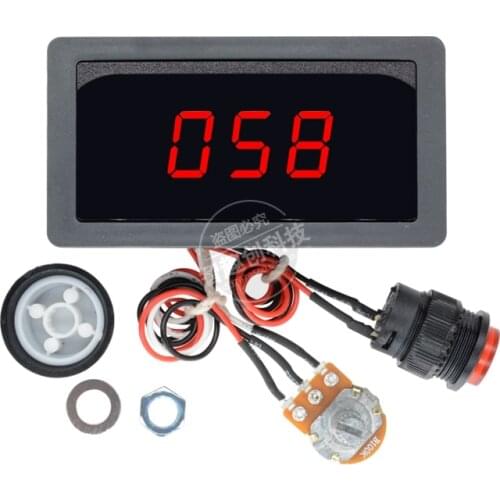 16kHz DC 6V-30V PWM DC Motor Speed Controller Adjustable LED Motor Speed Regulator Fan Light Dimmer Control Switch 12V 24V 6A 8A