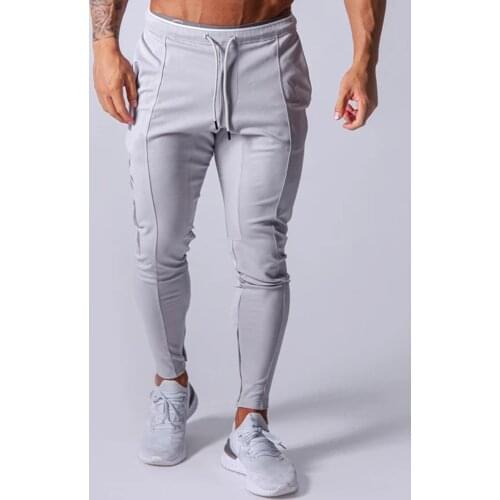 2021 Jogger Tport Pants mens sport pants plain white black Navy blue gym fitness sport pants mens cotton sport pants