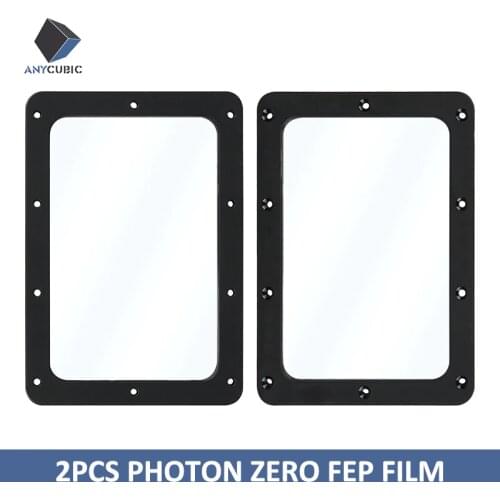 ANYCUBIC 3D Printer 2PCS Photon Zero FEP Film 141*97.5mm 3d printer parts for Photon Zero impresora 3d