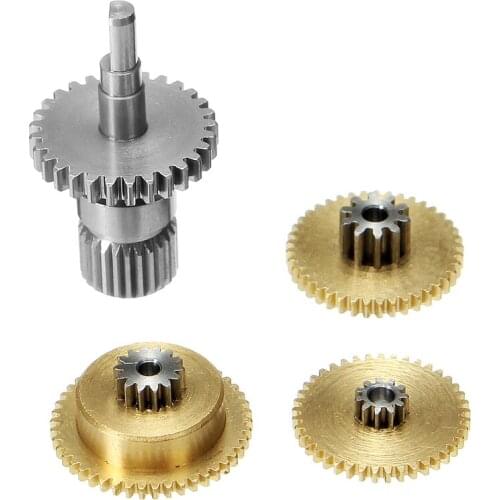 KST 215MG 115MG 315MG SG-DS450 Metal Digital Servo Replacement Gear Set for RC Airplane Helicopter Models DIY Parts
