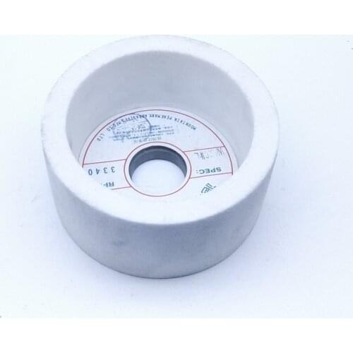 New 125*63*32mm white alundum ceramic cup type grinding wheel Universal grinding wheel for Hardened steel , Gears, screws, etc