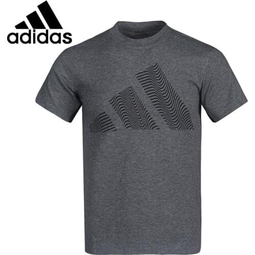 Original New Arrival Adidas Three-Bar Tee Mens T-shirts short sleeve Sportswear