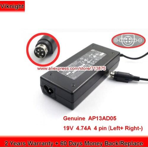 Genuine AP13D05 AP13AD05 19V 4.74A AC Adapter for ACBel 630 INTEGRATED TOUCHSCREEN 615 EPOS API2AD62 AP15AD17