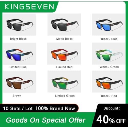 10sets/lot Goods On Special Offer 9 Colors Polarized Lens Men‘s Sunglasses Mirror Lens Male Sun Glasses Women For Men Eyewear