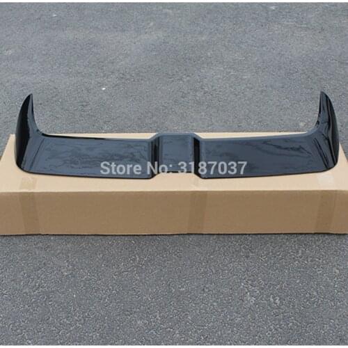 For Audi A3 Spoiler Hatchback 2016-2019 High ABS Plastic Unpainted Color Rear Roof Spoiler Wing Trunk Lip Boot Cover Car Styling