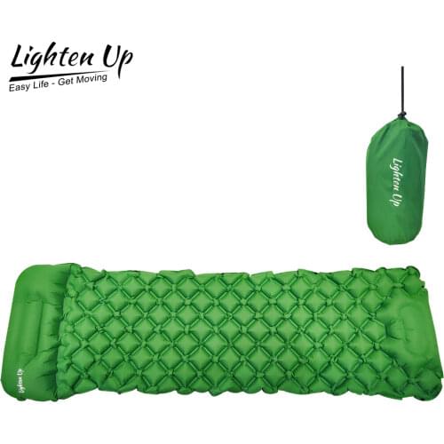 Outdoor Tent With Pillow Diamond-shaped Sleeping Pad Bag Ultra-light Sleeping Pad Portable Moisture-proof Camping Mattress