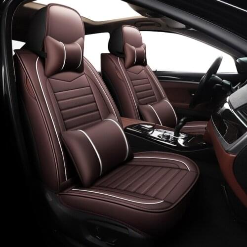 ZHOUSHENGLEE Universal Car Seat covers for GMC Sierra Yukon Auto accessories Car-Styling auto cushion protector seat cover set