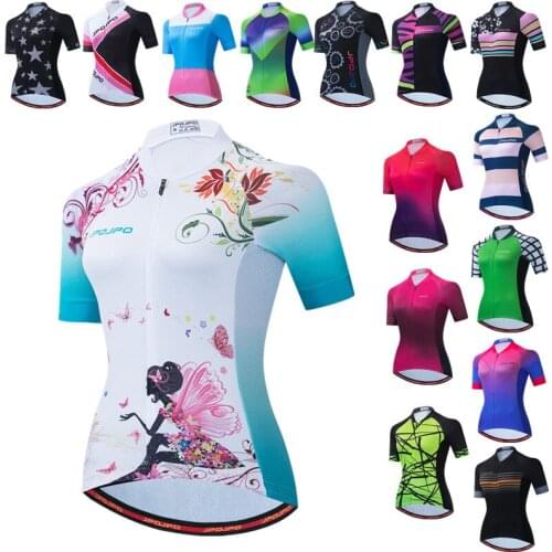 Weimostar 2021 Womens Cycling Jersey Breathable Bicycle Shirt Maillot Ciclismo Road MTB Bike Jersey Tops Team Cycling Clothing