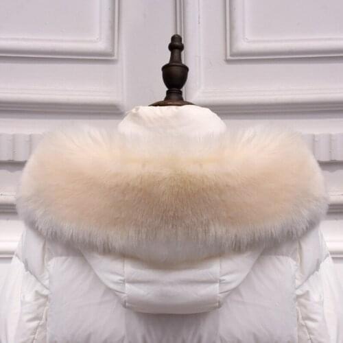 Women Faux Fur Scarf Warm Fashion Winter Fur Collar Jackets Luxury Large Decor Clothing Accessories Shawl Wraps Men Coat Scarves