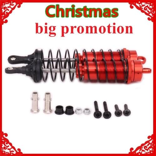 2PCS 140mm Aluminum Shock Absorber Oil Filled Style Adjustable Damper For Rc Car 1/8 Buggy Truck Crawler Rc Parts Hpi Hsp Axial