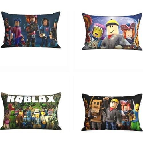 2021 ROBLOX Cushion Cover Game Anime Figure Home Textile Comfortable Pillowcase Student Dormitory Bedding Decoration Kids Gift