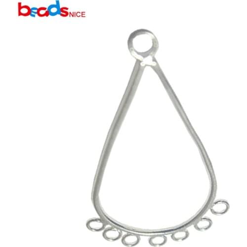 Beadsnice Wholesale Silver 925 Earring hook Chandelier Component DIY Jewelry Accessories in Factory Price ID28052