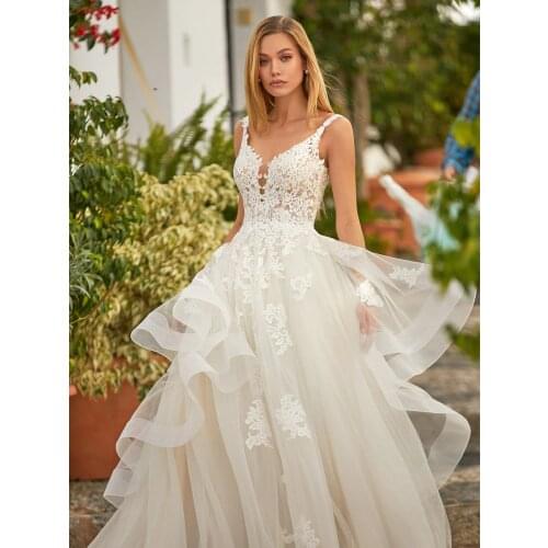 Bridalaffair Sleeveless Wedding Dresses