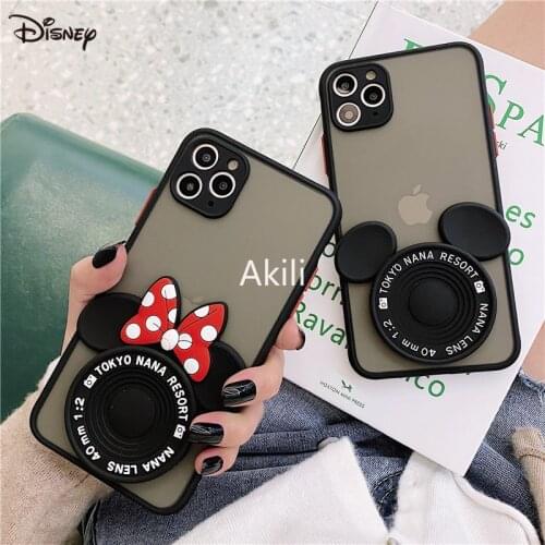 Disney original mobile phone case is suitable for iphone 11 cases 7/SE/8P/X/XR/XS/ XSMAX/1Pro/12min Mickey mobile phone cover