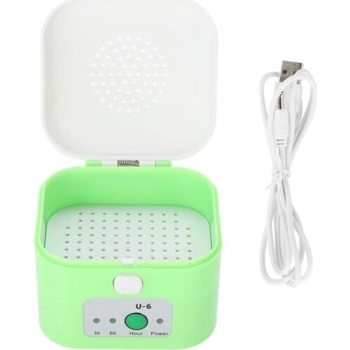 JABS Electric Hearing Aid Dehumidifier USB Drying Box Moisture Proof Hearing Aids Dryer Case Protect Ear Care Health
