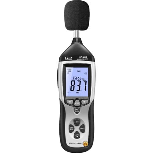 DT-8852 Range 30-130 dB Noise meter The volume test With the USB interface sound level meter db Decibel meter test