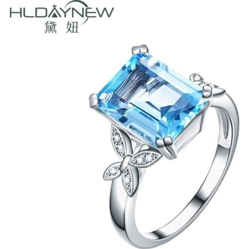 HLDAYNEW Rings With Crystals