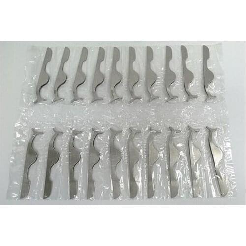 Beauty Tools Multifunctional False Eyelashes Stainless Auxiliary Eyelash Curler Tweezers Clip makeup Accessories tool jk17