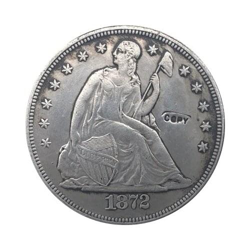 1872-S Seated Liberty Dollar COINS COPY