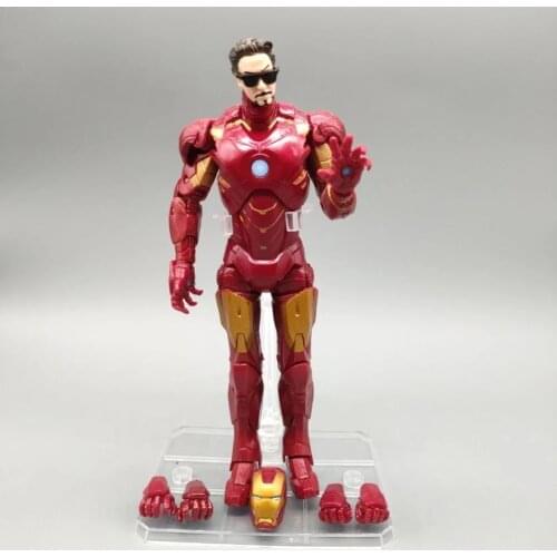ML Legends Iron-man Mark MK 4 Sunglass Armor Wtih Stand 6" Action Figure NO BOX