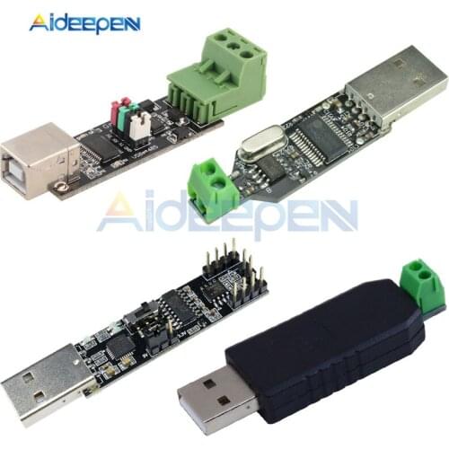 USB to TTL RS485 485 Converter Adapter USB to RS485 PL2303 FT232RL CP2102 Adapter Board Module
