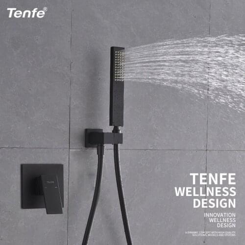 Ding Fei Embedded Box Mixing Water Valve Bring Hold Dark Flower Sprinkler Income Wall Type Shower Water Tap Suit